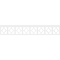 Ekena Millwork Koroluck Architectural Grade PVC Running Trim, 8"H x 5/8"P x 48"L RUNP08X0625X48KOR - alternate 2